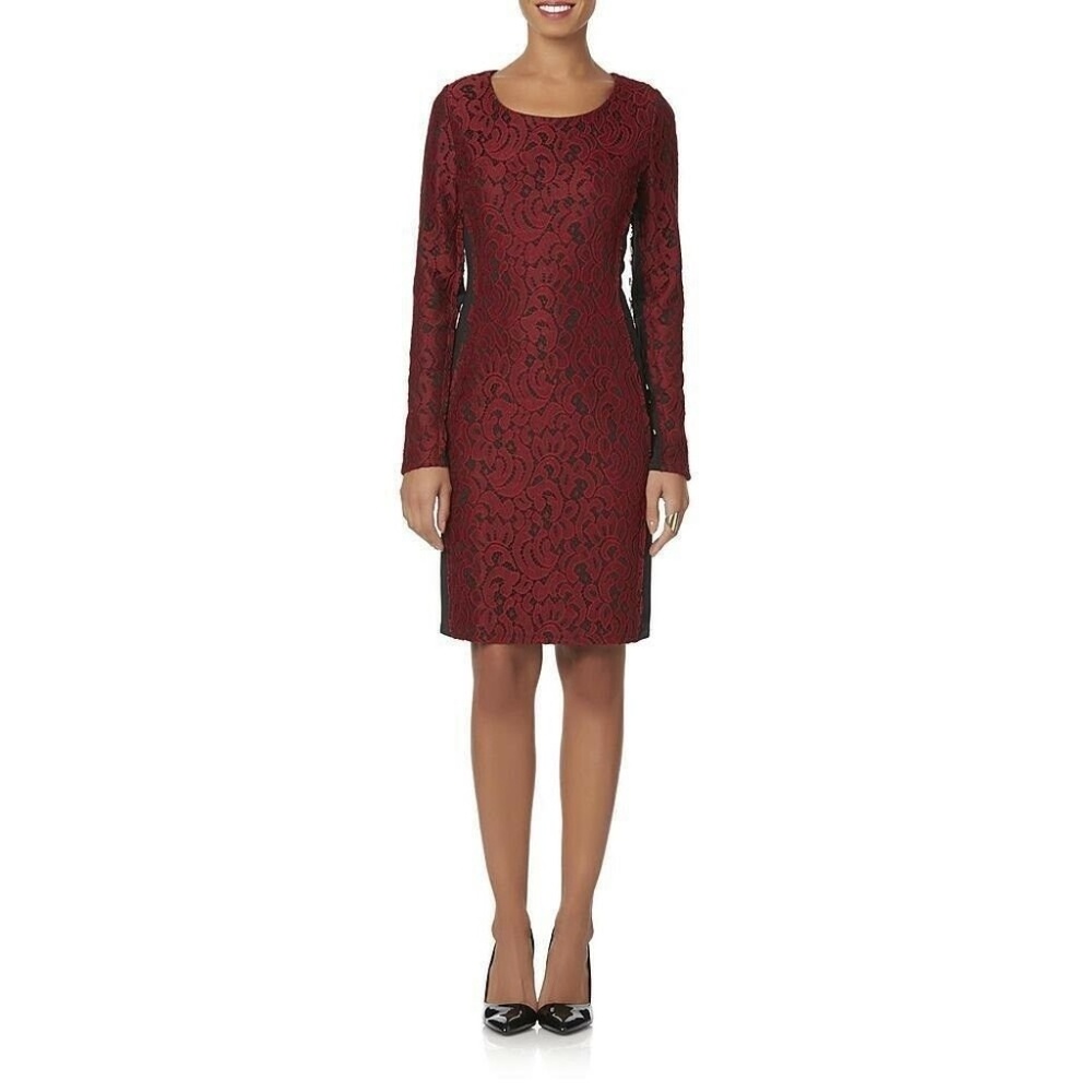 Women's Dress Metaphor Sheath Lace  S M L XL NEW